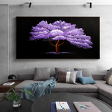 Extra Large Lavender Tree Painting