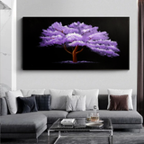 Extra Large Lavender Tree Painting