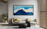 Extra Large Waves Abstract Oil Painting